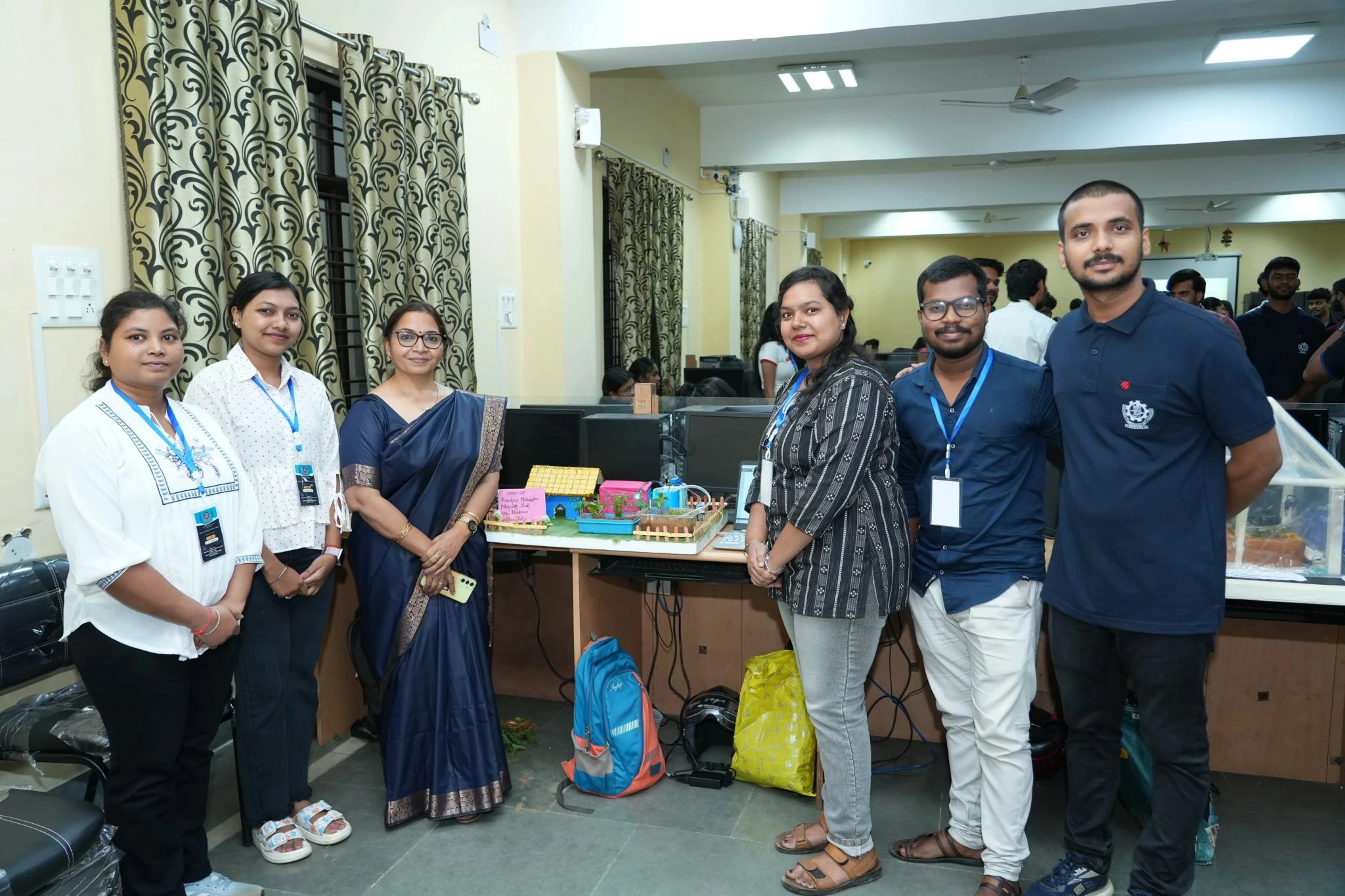 Drone demo during NIT internship